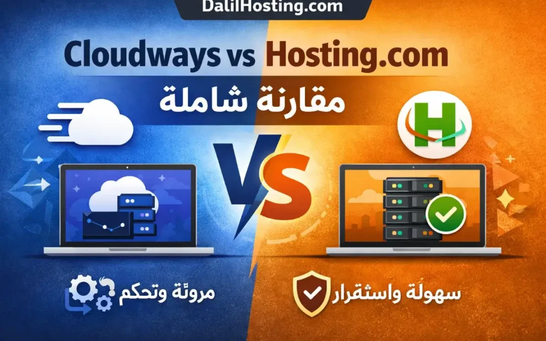 Cloudways vs Hosting.com: مقارنة عملية قبل الاختيار