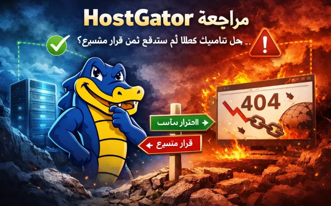 مراجعة HostGator: هل تناسبك فعلاً أم ستدفع ثمن قرار متسرع؟