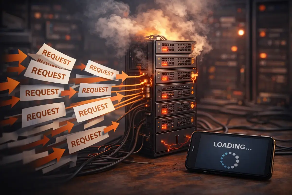 ضغط الطلبات على خادم الاستضافة وتأثيره على سرعة الموقع