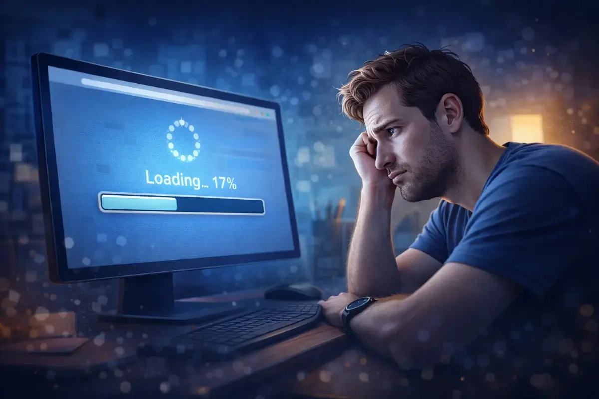 تأثير بطء الاستضافة على تجربة المستخدم وانتظار تحميل الموقع