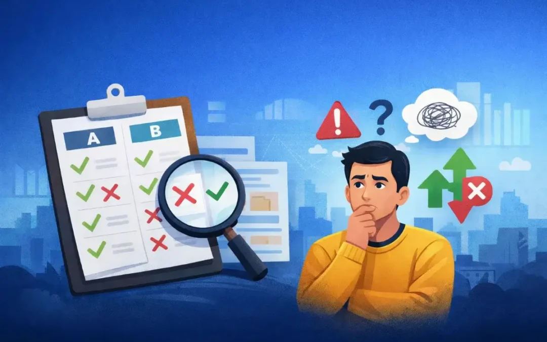 متى تكون المقارنة بين شركتين مضللة؟ إشارات يجب الانتباه لها